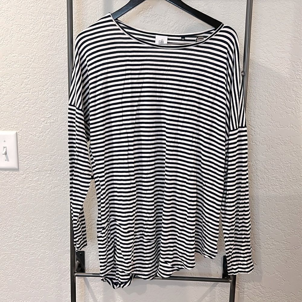 Cabi | striped dolman tunic